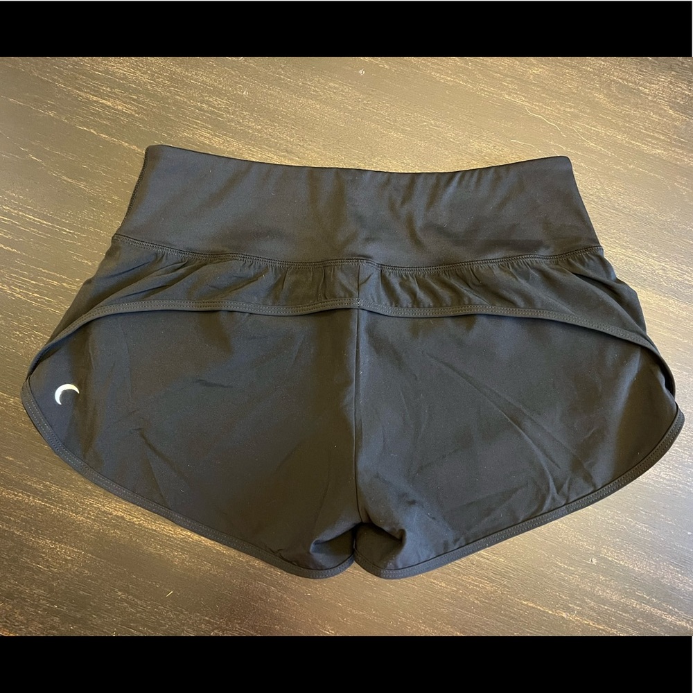 ZYIA Black Trainer Shorts, Size M